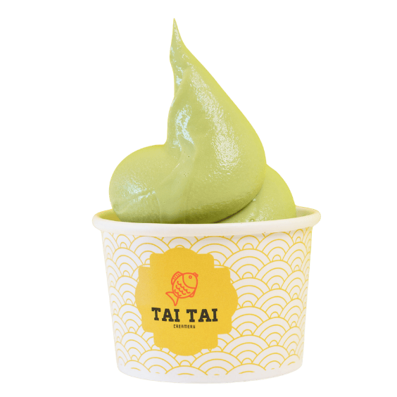 Freshly made soft serve and taiyaki at Tai Tai Creamery, Hyderabad